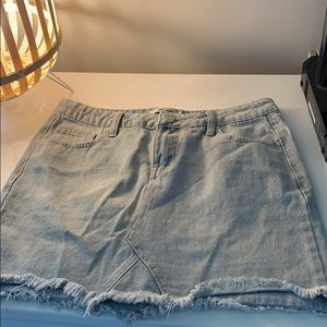 denim skirt from refuge
